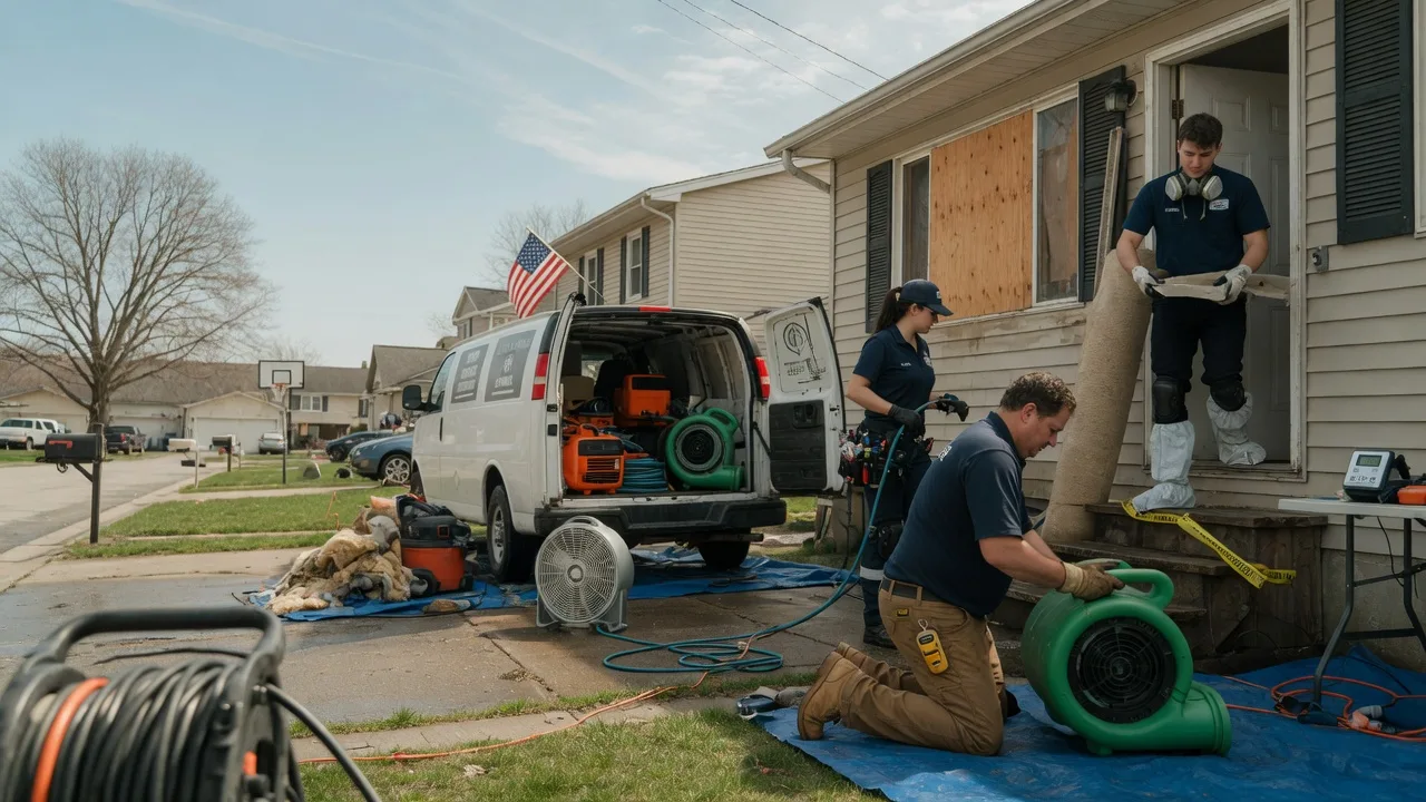 Water Damage Restoration in Santa Fe, TN near me
